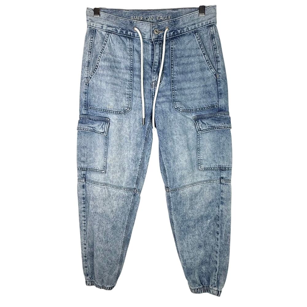 American Eagle Cargo Jogger Jeans Size 4